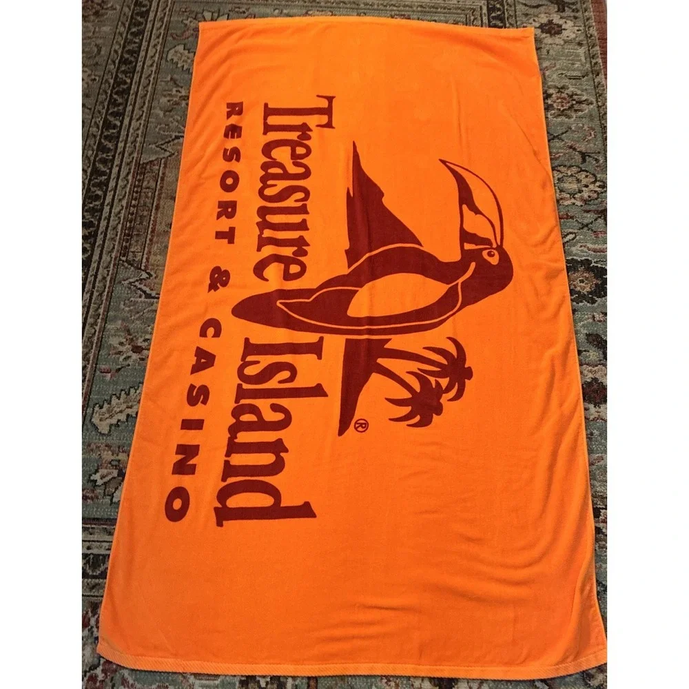 Treasure Island Resort And Casino Red Wing MN Beach Towel 34X 58